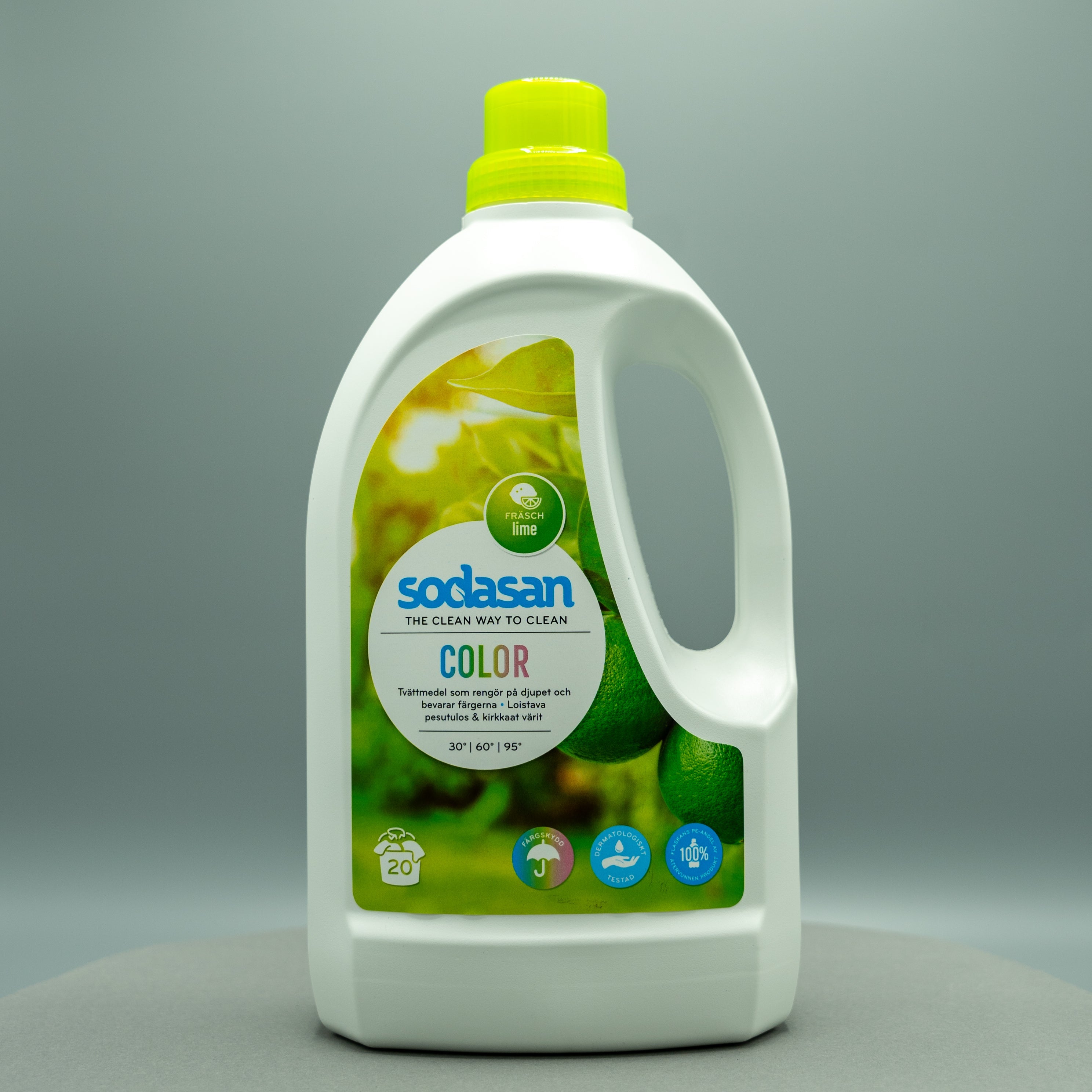 Sodasan Tvättmedel Color Lime 1,5l