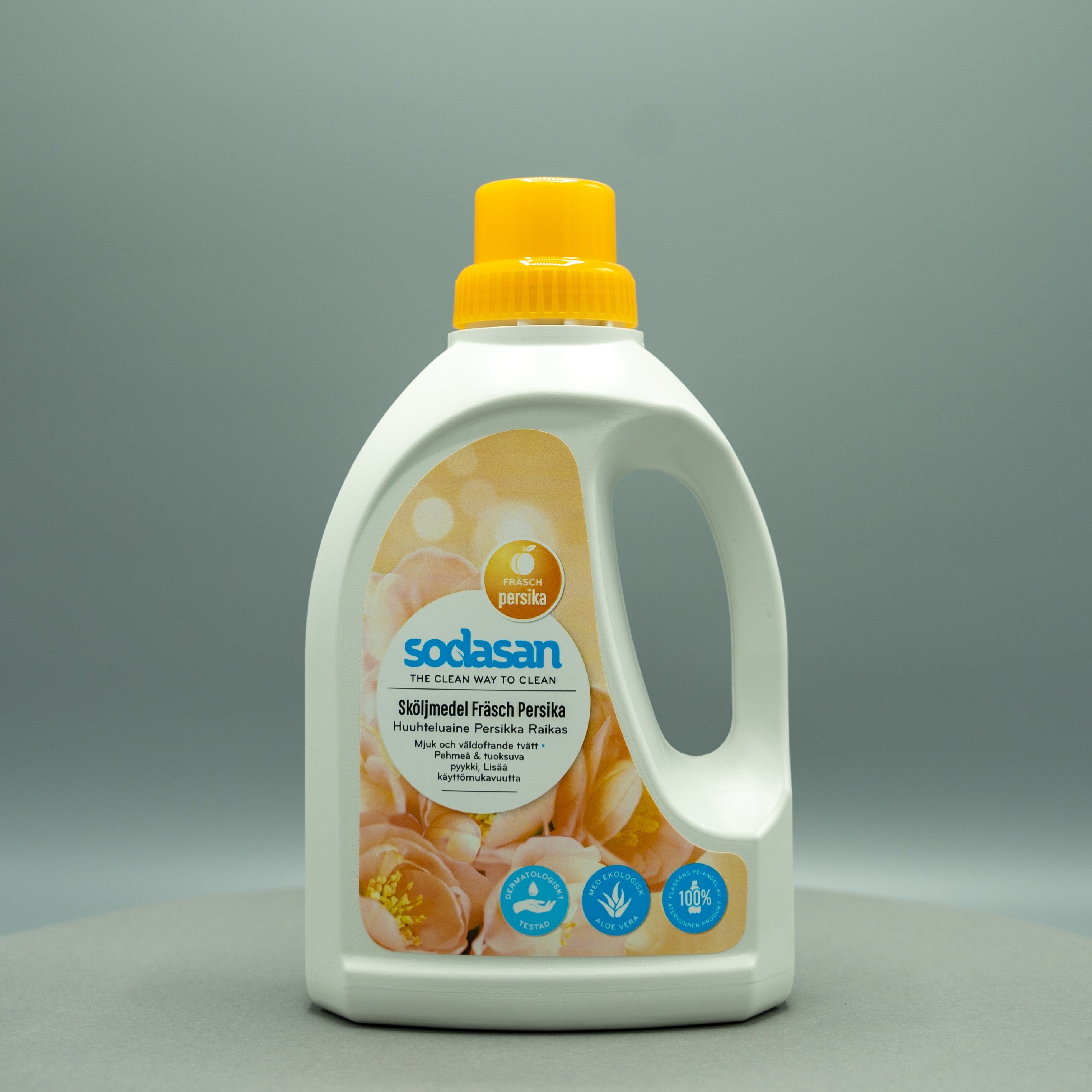 Sodasan Sköljmedel Persika 750ml